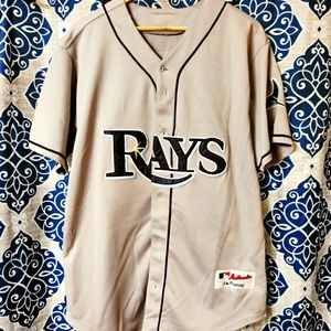 MLB Men's Tampa Bay Rays jersey 18 Zobrist